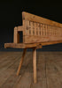 Dutch Reversible Tram Bench, Circa 1900.