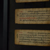 Six Framed 18th Century Tibetan Buddhist Prayer Manuscripts.