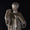 Graceful Life Size Stone Statue of Diane de Gabies.