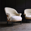 Pair of Attractive French 19th Century 'Crapaud' Armchairs. Upholstery inclusive.