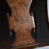 George III Style Walnut Open Armchair.