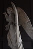 Pair of Large 19th Century French Carved Alter Angels.