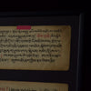 Three Framed 18th Century Tibetan Buddhist Prayer Manuscripts.
