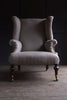 Exceptional 19th Century English Wing Armchair. Upholstery Inclusive
