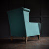 Elegant Edwardian Wingback Two Seat Sofa and Armchair. Upholstery Inclusive.