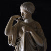 Graceful Life Size Stone Statue of Diane de Gabies.