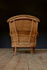 Pair of 19 Century French "Chapeau de Gendarme" Armchairs.  Upholstery Inclusive.