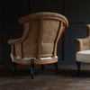 Pair of 19th Century French "Chapeau de Gendarme" Armchairs. Upholstery Inclusive.