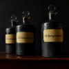 Three 18th Century Hand Blown Apothecary Bottles.