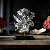 Decorative Vintage Blue Coral Specimen on Stand.