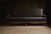 A Fine English 19th Century Walnut Open Arm Settee.