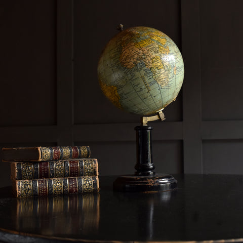 French Desk Top Terrestrial globe by G.Thomas.  Paris circa 1910