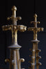 Pair of Early 19th Century French Carved Altar Spires.