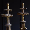 Pair of Early 19th Century French Carved Altar Spires.