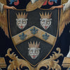Exceptional Painted Coat of Arms of Sir Thomas Guy, Founder of the Guy's Hospital.