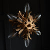 Stunning Mid Century Italian Florentine Tole Wall or Ceiling Lights by Banci Firenze. Medium Six Light.