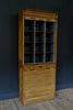 English Edwardian Oak Pigeon Hole Tambour Cabinet. "SOLD"