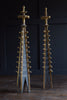 Pair of Early 19th Century French Carved Altar Spires.