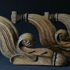Three Handsome 18th Century Architectural Hardwood Brackets
