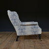 Wonderful Pair of Victorian Ebonised Wing Armchairs - Ceramium