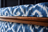 Exceptional 19th Century English Upholstered Rosewood Ottoman.