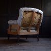 Wonderful Napoleon III buttoned armchair. Upholstery inclusive.