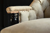 Superb Pair of French 19th Century ebonised Armchairs, Upholstery inclusive.