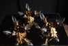 Stunning Mid Century Italian Florentine Tole Wall or Ceiling Light by Banci Firenze. Three light.