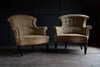 Pair of 19th Century French "Chapeau de Gendarme" Armchairs. Upholstery Inclusive.