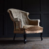 Pair of 19th Century French "Chapeau de Gendarme" Armchairs. Upholstery Inclusive.