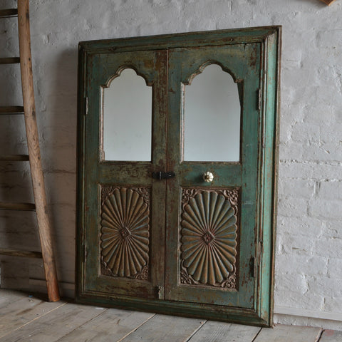 18th Century Window Shutter Mirror 'SOLD'