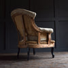 Pair of 19th Century French "Chapeau de Gendarme" Armchairs. Upholstery Inclusive.