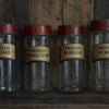 Four French Antique Apothecary Jars, Circa 1850