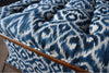 Exceptional 19th Century English Upholstered Rosewood Ottoman.