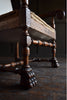 Pair of Impressive Carved Walnut Carolean style Armchairs. Upholstery Inclusive.