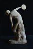 19th Century Grand Tour Plaster Statue of the Discobolus of Myron.