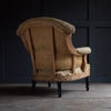 Pair of 19th Century French "Chapeau de Gendarme" Armchairs. Upholstery Inclusive.