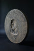 A Wonderful Early 20th Century French Plaster Mould Roundel Of Mary