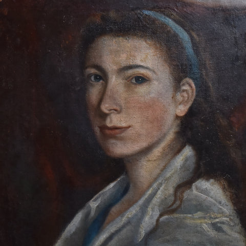 French Portrait of a Woman. Circa 1900