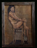 Interesting French Study of a Nude, Early 20th Century, Double sided.