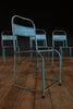 A Set Of Six Mid-Century Bistro Stacking Chairs