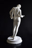 19th Century English Plaster Statue of Narcissus.