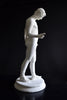 19th Century English Plaster Statue of Narcissus.