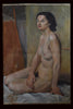 Appealing French Study of a Nude Woman.  Berthe Bonnefous 1920's