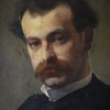 French Academic Oil Painting of a Gentleman.  Dated 1889