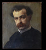 French Academic Oil Painting of a Gentleman.  Dated 1889