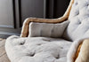 Napoleon III Fully Buttoned Roll Edged Armchair. Upholstery Inclusive