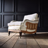 Deep Seated English Armchair in the Manner of Howard. Circa 1900-1920. Upholstery Inclusive