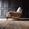 Deep Seated English Armchair in the Manner of Howard. Circa 1900-1920. Upholstery Inclusive