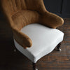 Attractive Napoleon III 'Crapaud' Armchair, Circa 1880. Upholstery inclusive